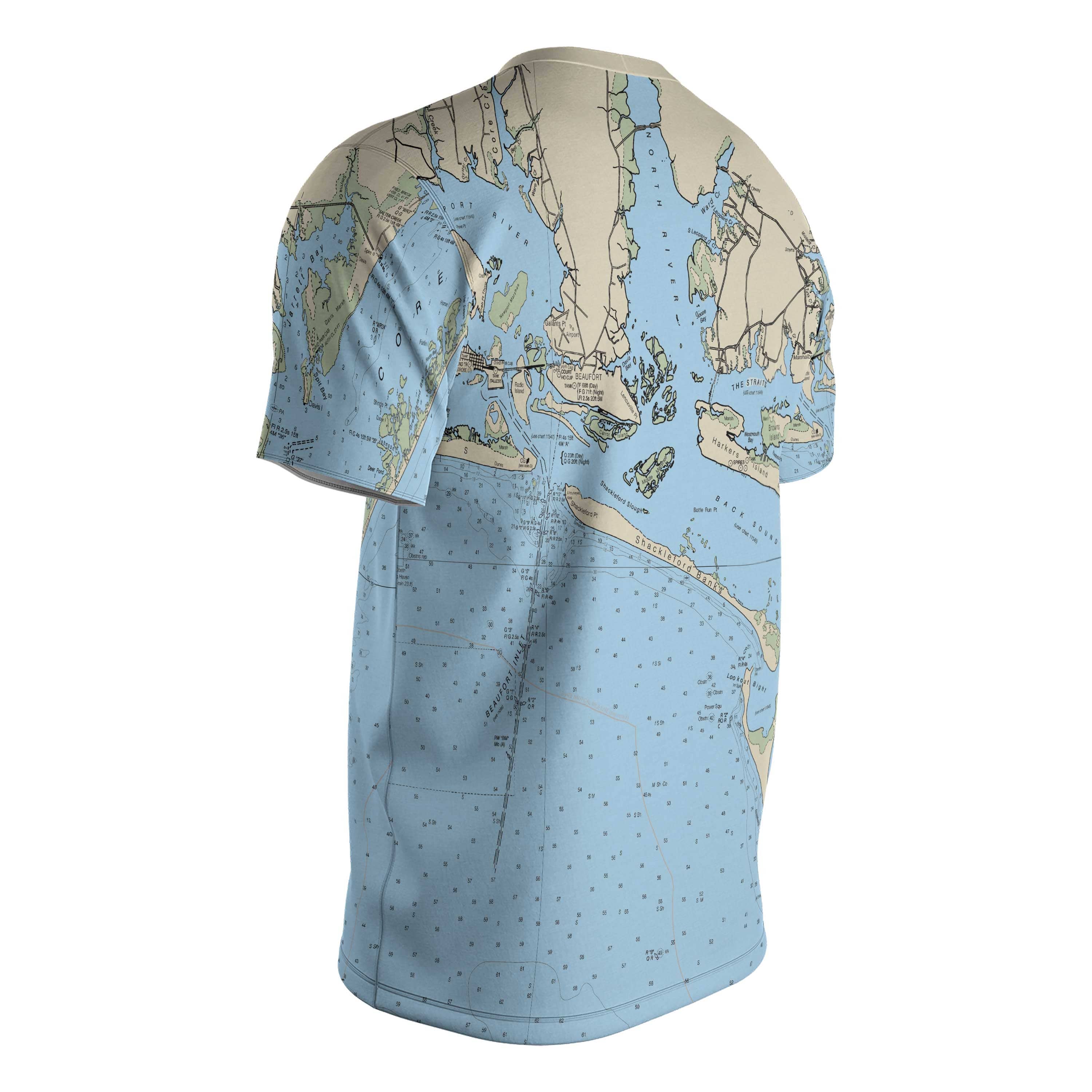 The Beaufort and Cape Lookout Mariner Short Sleeve Performance Tee