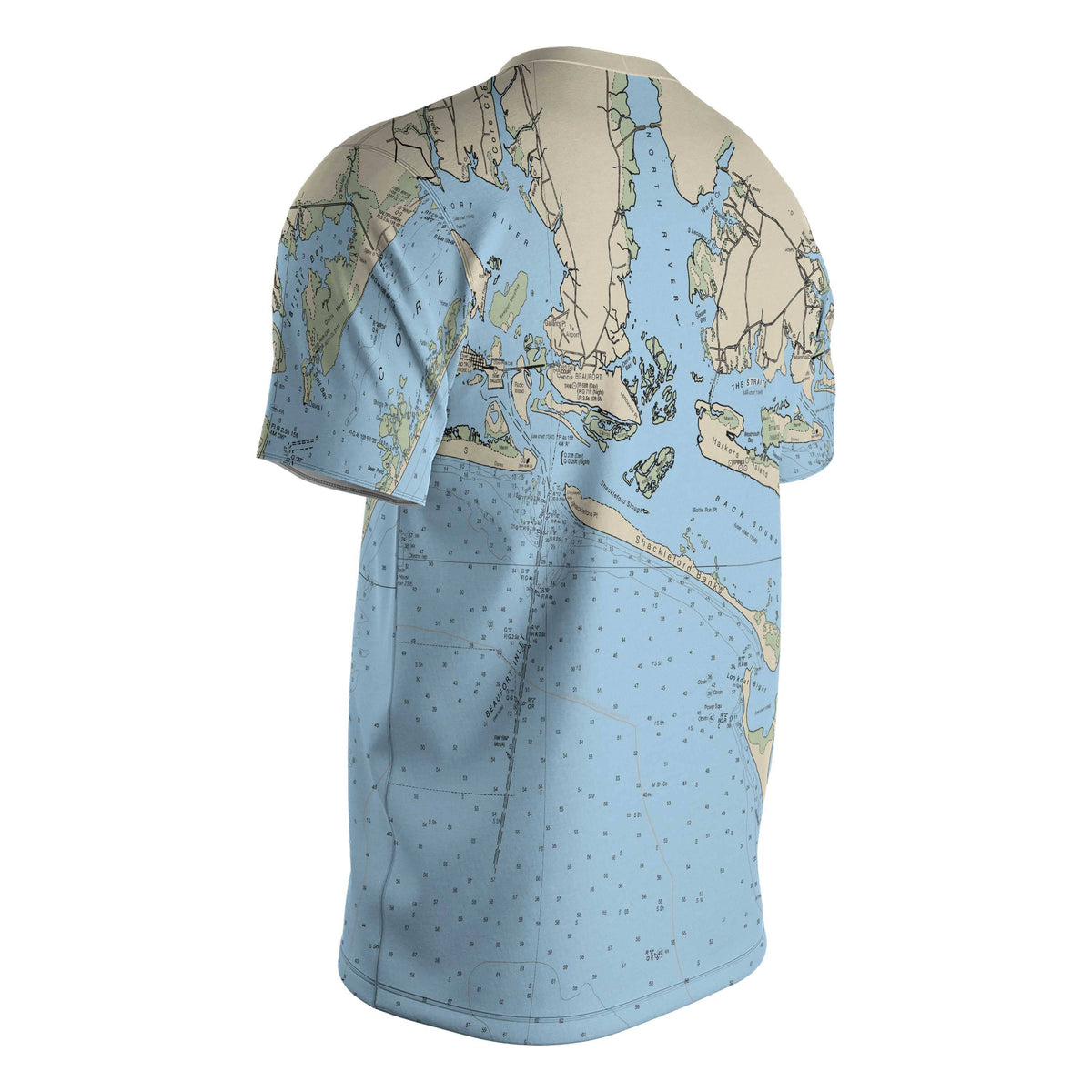 The Beaufort and Cape Lookout Mariner T Shirt - Top Deck Gear