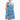 The Apponagasett to Elizabeth Islands Blue Floral Sundress